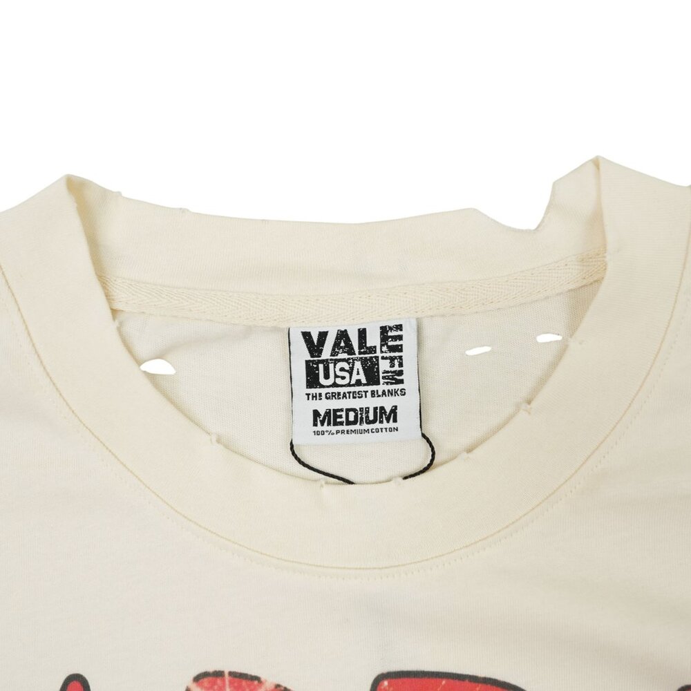 Vale Forever All Dogs Go To Heaven T-Shirt Cream - Picture 3 of 4